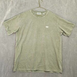 Kith LAX Tee Olive Green mini box logo Size Large A5-30